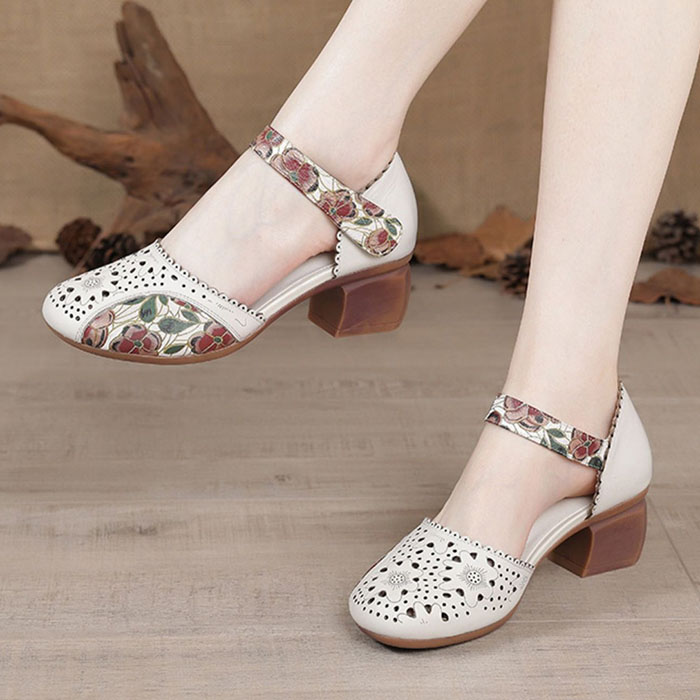 Босоніжки - Білий