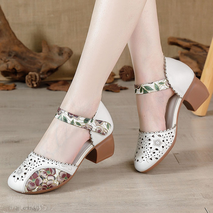 Босоніжки - Білий