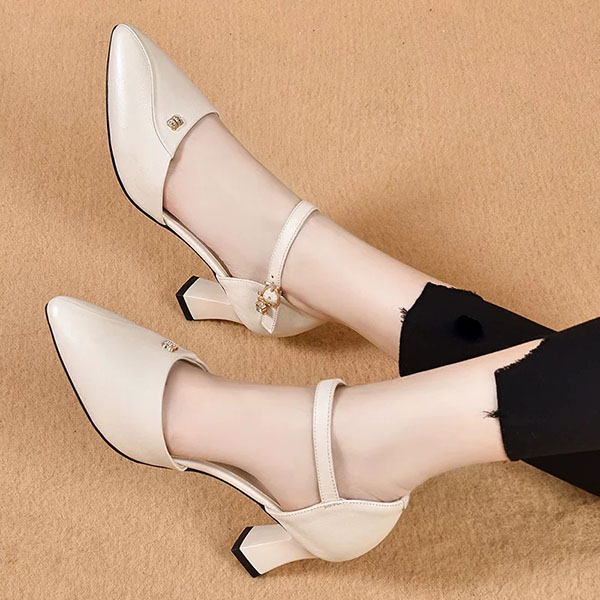 Босоніжки - Білий