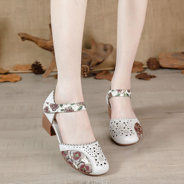 Босоніжки - Білий