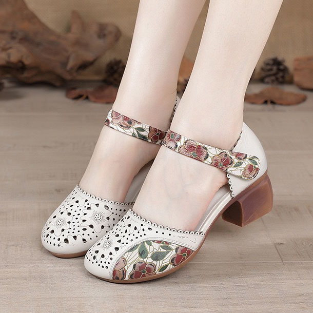 Босоніжки - Білий