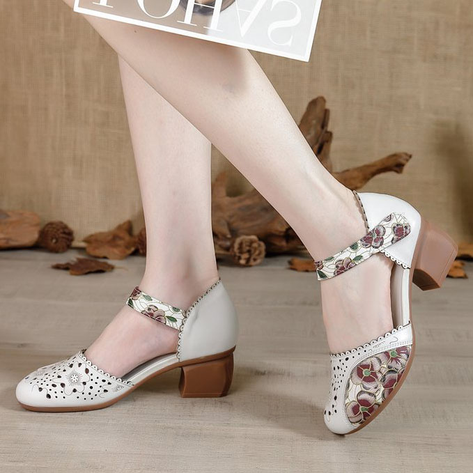 Босоніжки - Білий