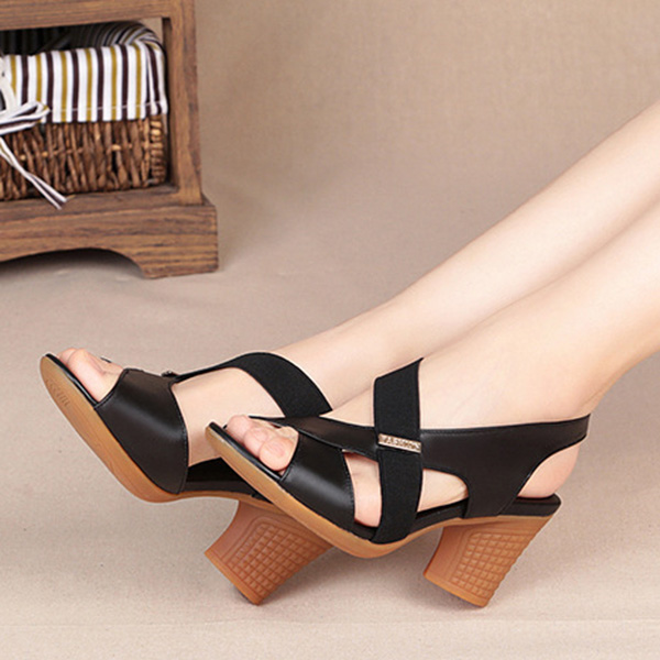 Босоніжки - Чорний