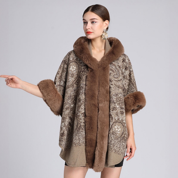 Накидка - Коричневий