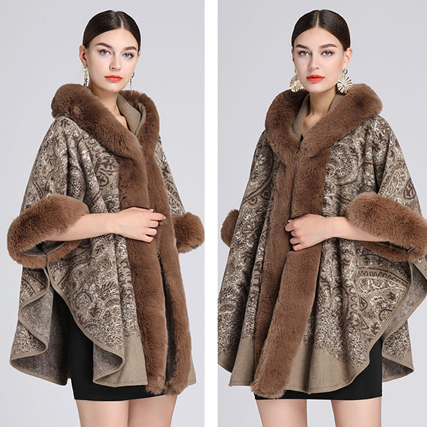 Накидка - Коричневий