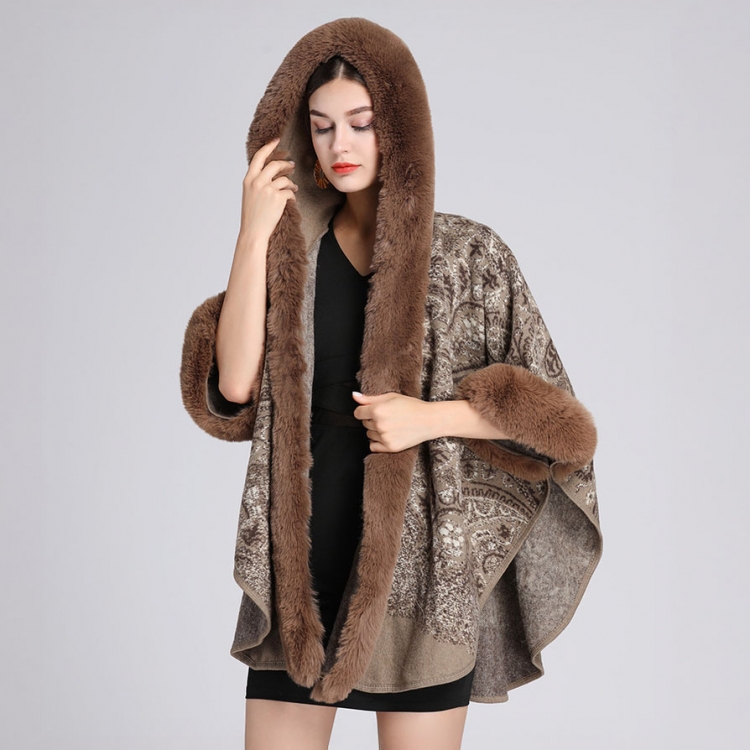 Накидка - Коричневий