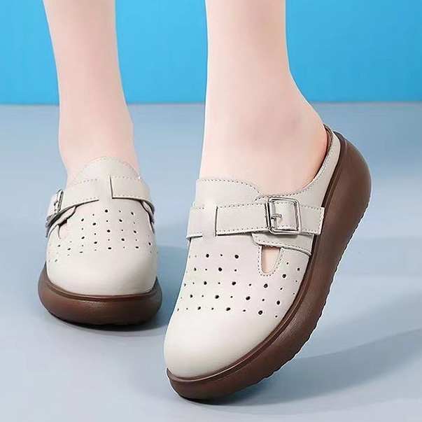 Шльопанці - Бежевий